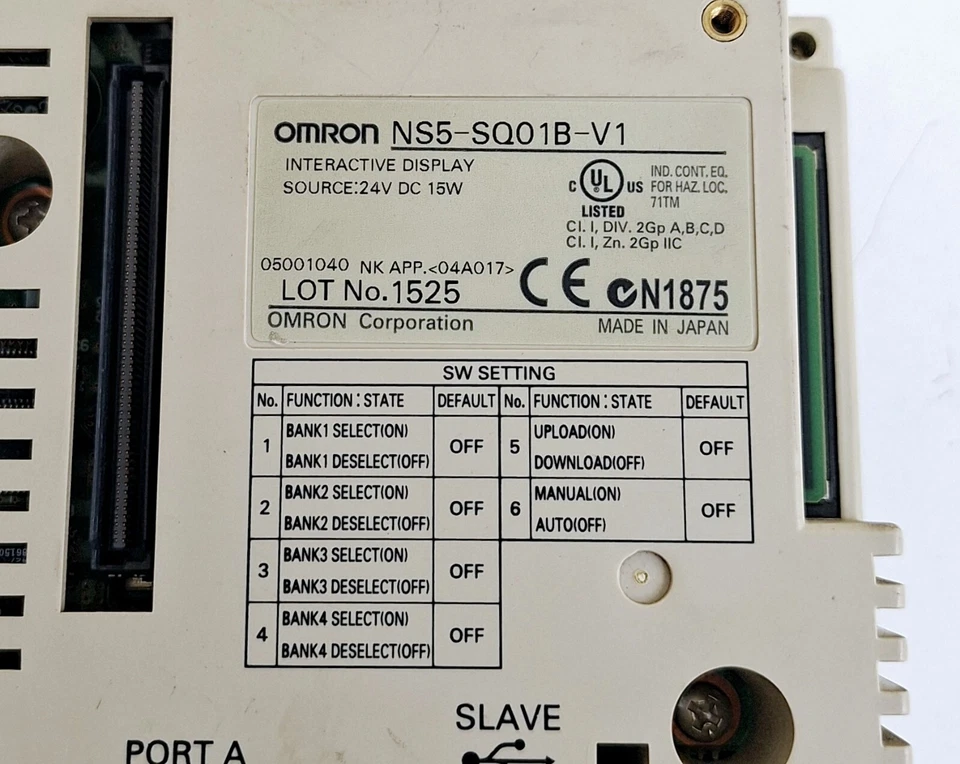 Omron NS5-SQ01B-V1 Interactive Display - Image 2 of 4