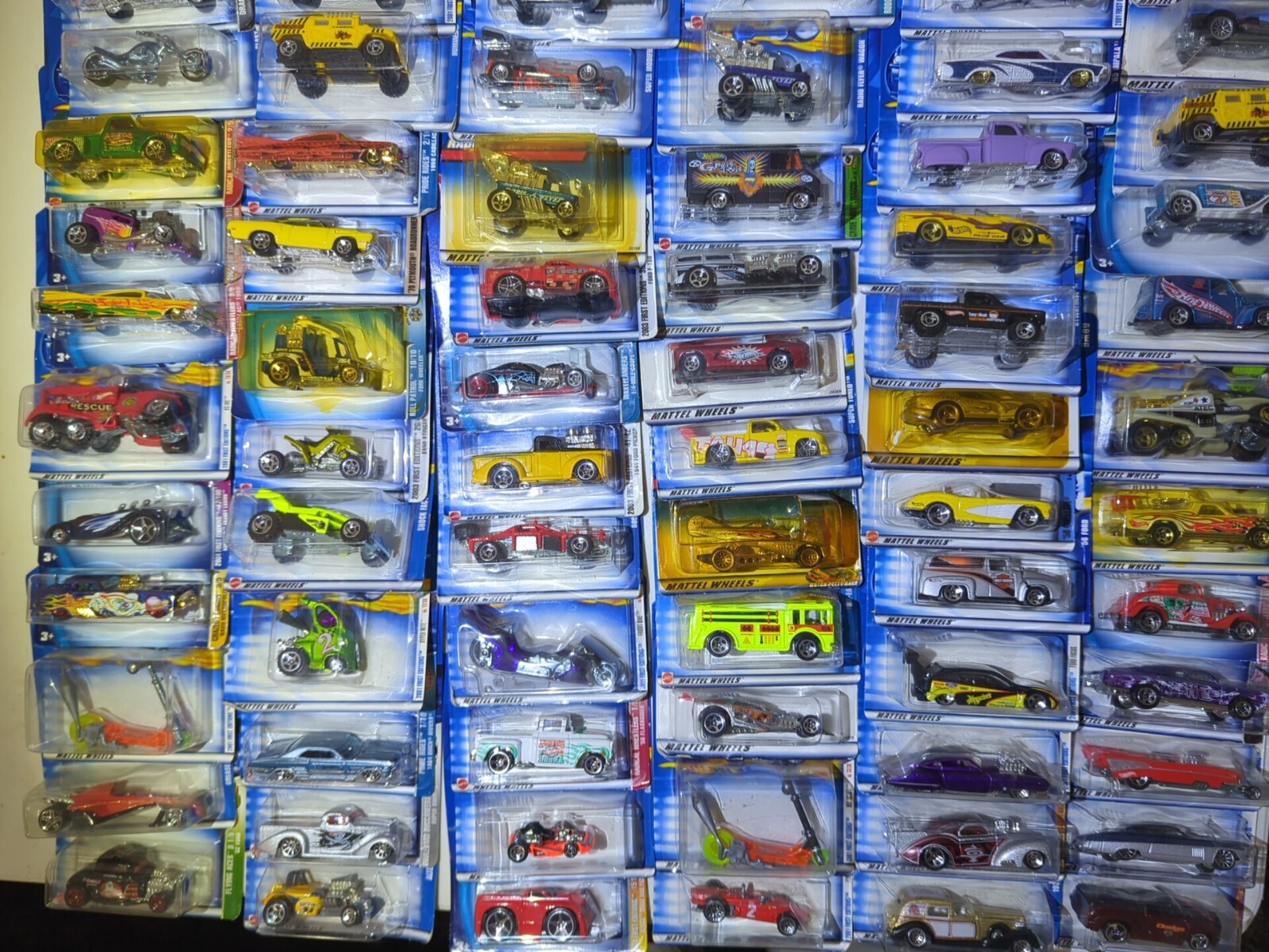 Hot Wheels MASSIVE Lot Of 72! Late 90's, 2000’s Models In Box See Description