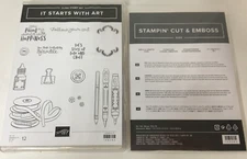 STAMPIN' UP! IT STARTS WITH ART Stamps 149303 and ARTS & CRAFTS Dies 149580