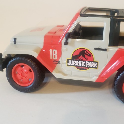 Jada Jurassic Park Jeep Wrangler JP18 Remote Control Car 2014 No Remote - Picture 7 of 14