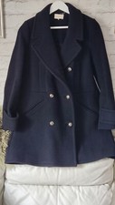 Ba&sh Navy Coat Size 1 (8-10)