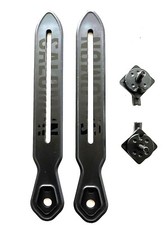 Fijaciones de snowboard Salomon - Correas de conector de tobillo - Sombra Micromax - Negro