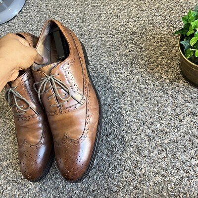 Johnston & Murphy Shoes Tyndall Wingtip Oxford Shoe Brown Leather Men’s 13 M Johnston & Murphy Tyndall Wingtip Oxford Shoe 20-3152 Men main image 2