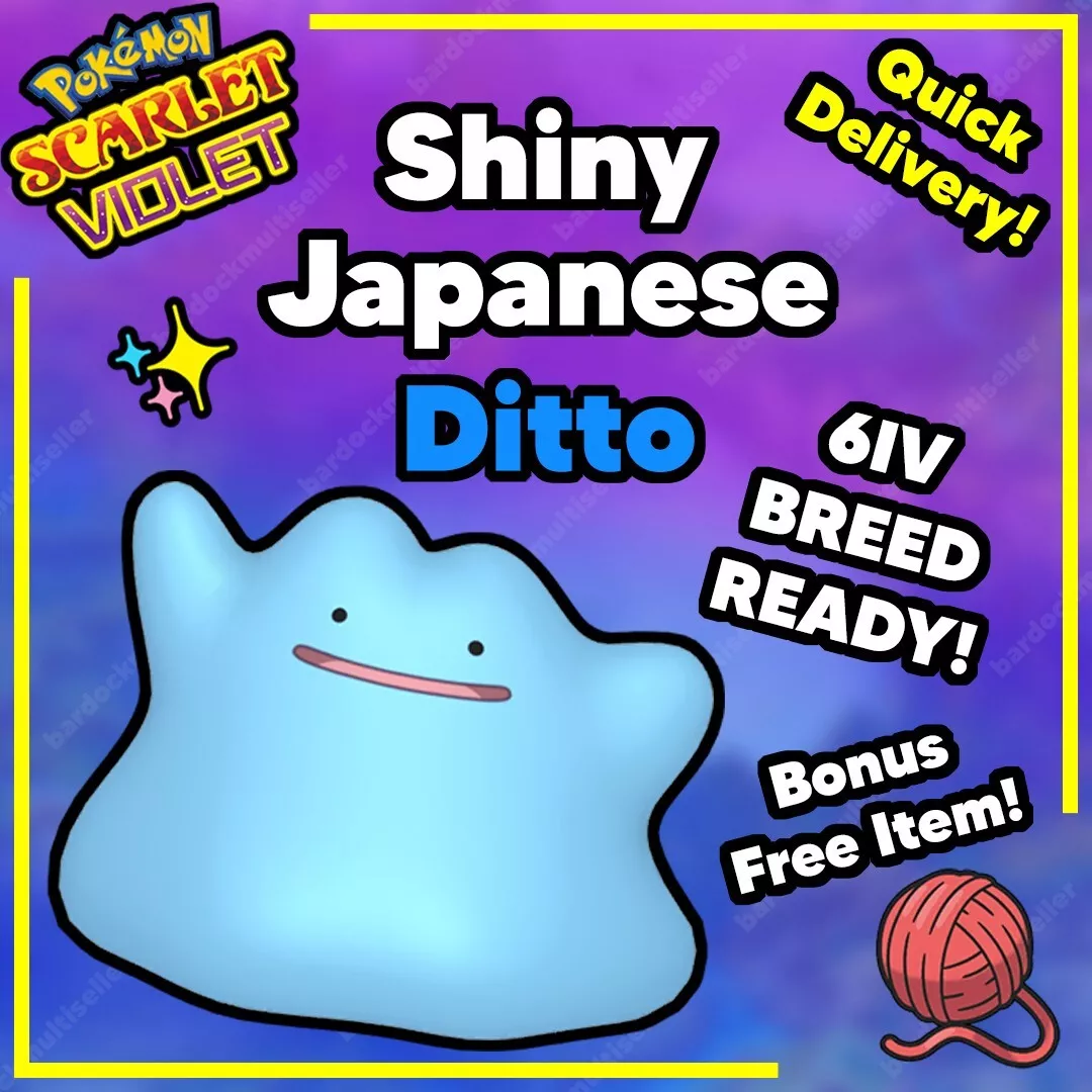 Pokemon Scarlet & Violet Trade Code For Foreign Ditto