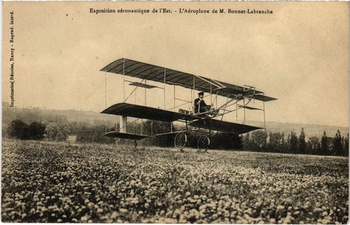 PC AVIATION AEROPLANE DE BONNET - LABRANCHE EXPO AERONAUTIQUE (a40193)