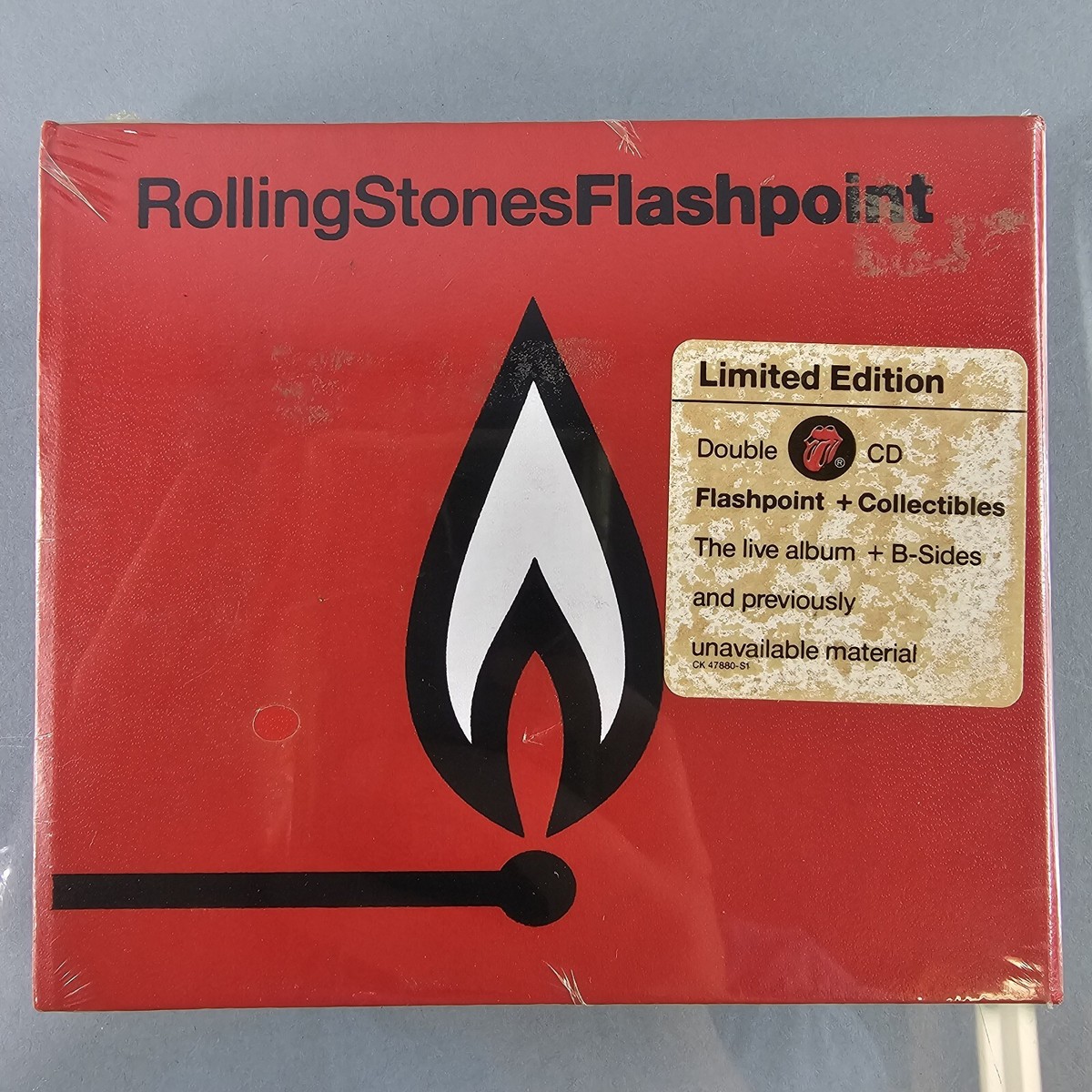 未開封2枚組CD Rolling Stones Flashpoint レア品 ROLLING STONES Flashpoint + Collectibles CD Set Limited Edition