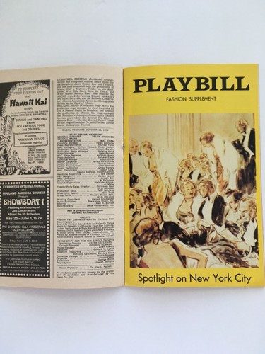Rare 1973 Virginia Capers "RAISIN" Premiere Ernestine Jackson Playbill 46th St - Picture 8 of 12
