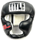 Title Boxing Gel World Full Face Training Headgear Black