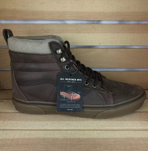 vans sk8 mte brown