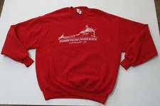 Steamship William G Mather Museum Cleveland Ohio Red Sweatshirt Jerzees XL