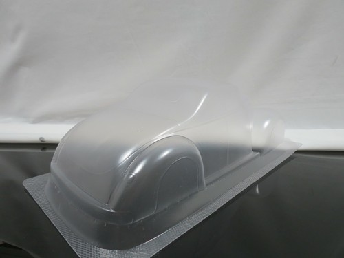 RC Body Sheel 1/10 Hotrod Ford Coupe 1940 for Touring Cars 200MM Drag Clear - Picture 5 of 6