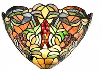 Stained Glass Tiffany Wall Light Uplighter Lamp Fruits Lighting Home Decor Stained Glass Tiffany Wall Light Uplighter Lamp Fruits Lighting Home Decor