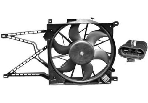 VAN WEZEL Kühlerlüfter 445mm - Bürstenloser Motor Mit 400W Für VW Golf VII