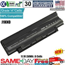 6 Cell Battery J1KND for Dell Inspiron N4010 N4110 N5010 N5050 N5110 N7010 N7110