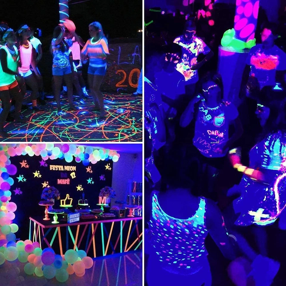 Onforu 15W LED Black Light Bulbs, A19 E26 Blacklight Bulb 120W Equivalent, - Image 2 of 4