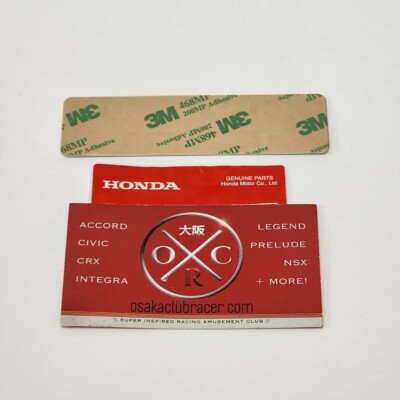 Genuine OEM Honda Earth Dreams Technology Hybrid Emblem Badge