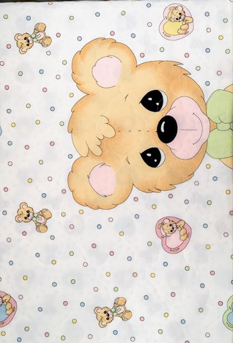 Almost Finished Prescious Moments Teddy Bear Quilted Blanket | 45 in. x 35 in. - Picture 3 of 8
