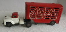 Vintage tin Tractor Trailer truck Japan
