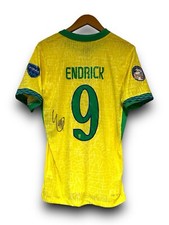 Endrick Moreira Signed Brazil Shirt Jersey With Video Proof & COA