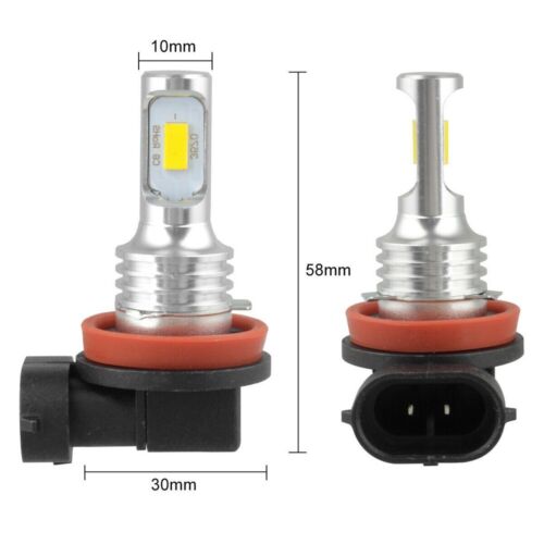 H11 LED Headlight Super Bright Bulbs Kit 8000K White 330000LM High/Low Beam - Picture 2 of 8