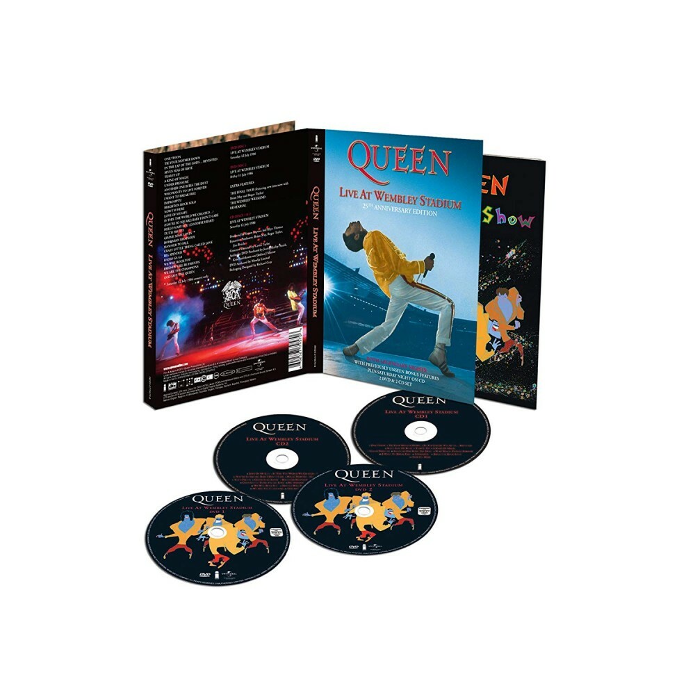 QUEEN Live At Wembley Stadium』25周年ボックス Live At Wembley Stadium 25Th Anniversary Deluxe Edition DVD