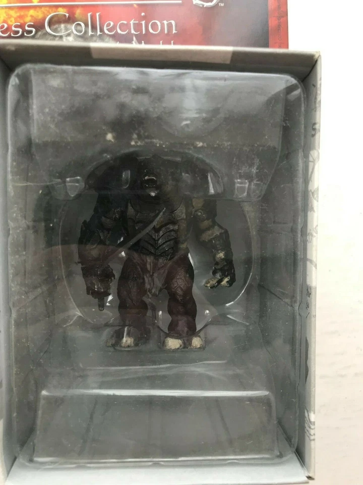 LORD OF THE RINGS CHESS COLLECTION SPECIAL ISSUE ARMOURED TROLL EAGLEMOSS FIGURE - Image 2 of 2