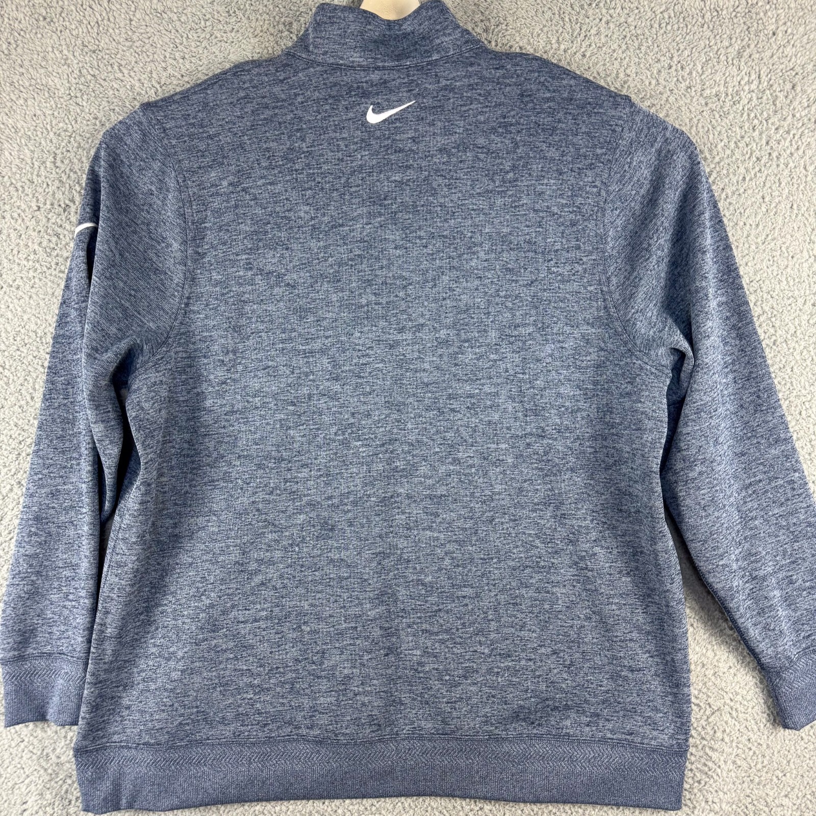 Nike Jacket Mens XXL Blue Fleece 1/4 Zip Athletic Outdoor Gym Marcal FD9892 451