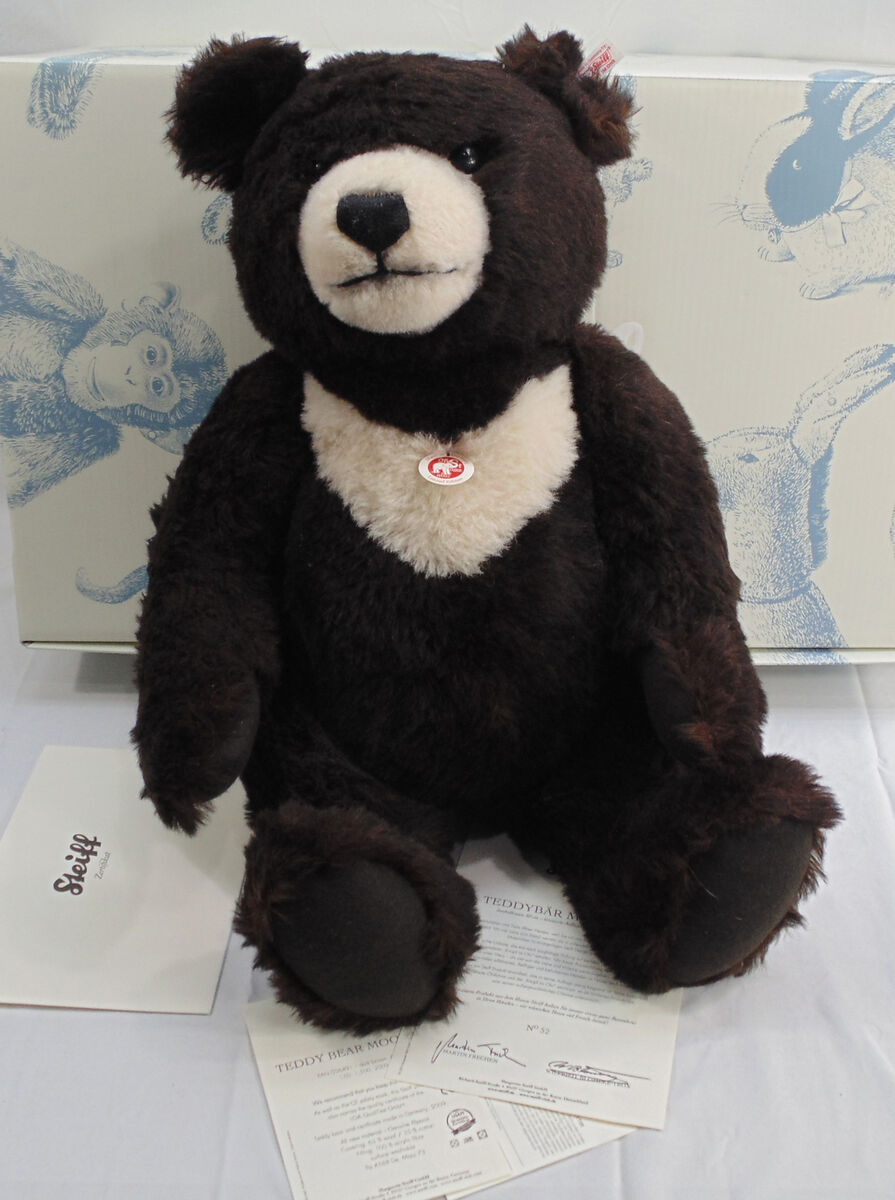 Steiff Alpaca Moon Teddy Ted Brown Bear 036491 Limited Ediion Jointed w/Box Steiff Alpaca Moon Teddy Ted Brown Bear 036491 Limited Ediion Jointed w/Box