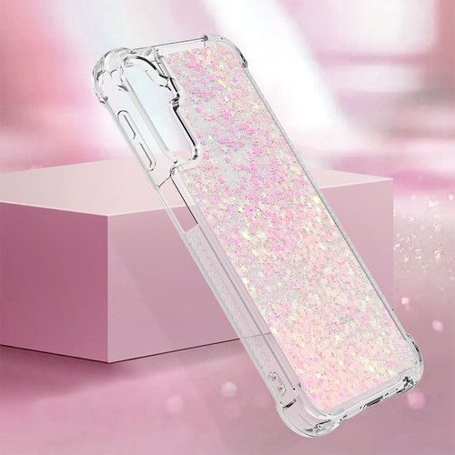 Bling Liquid Glitter Phone Case TPU Cover For Samsung Galaxy A05 A55 A25 A15 A35 - Picture 8 of 90
