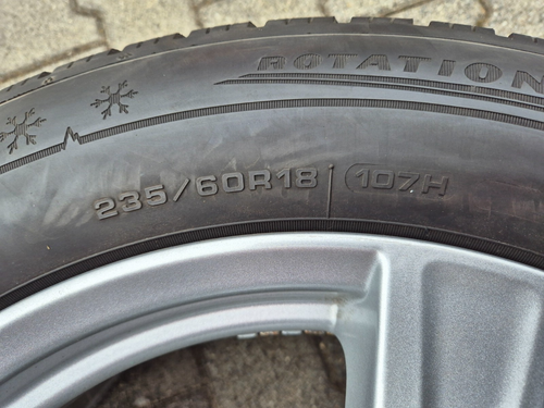 Original Volvo XC90 18 Zoll 235/60R18 Kompletträder Radsatz Winter Winterreifen - Bild 8 von 15