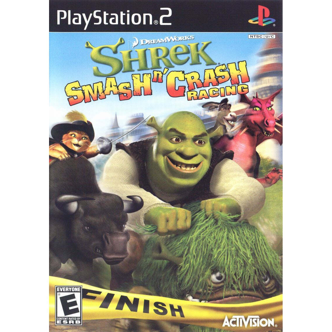 Shrek Smash n' Crash Racing PS2 Usado