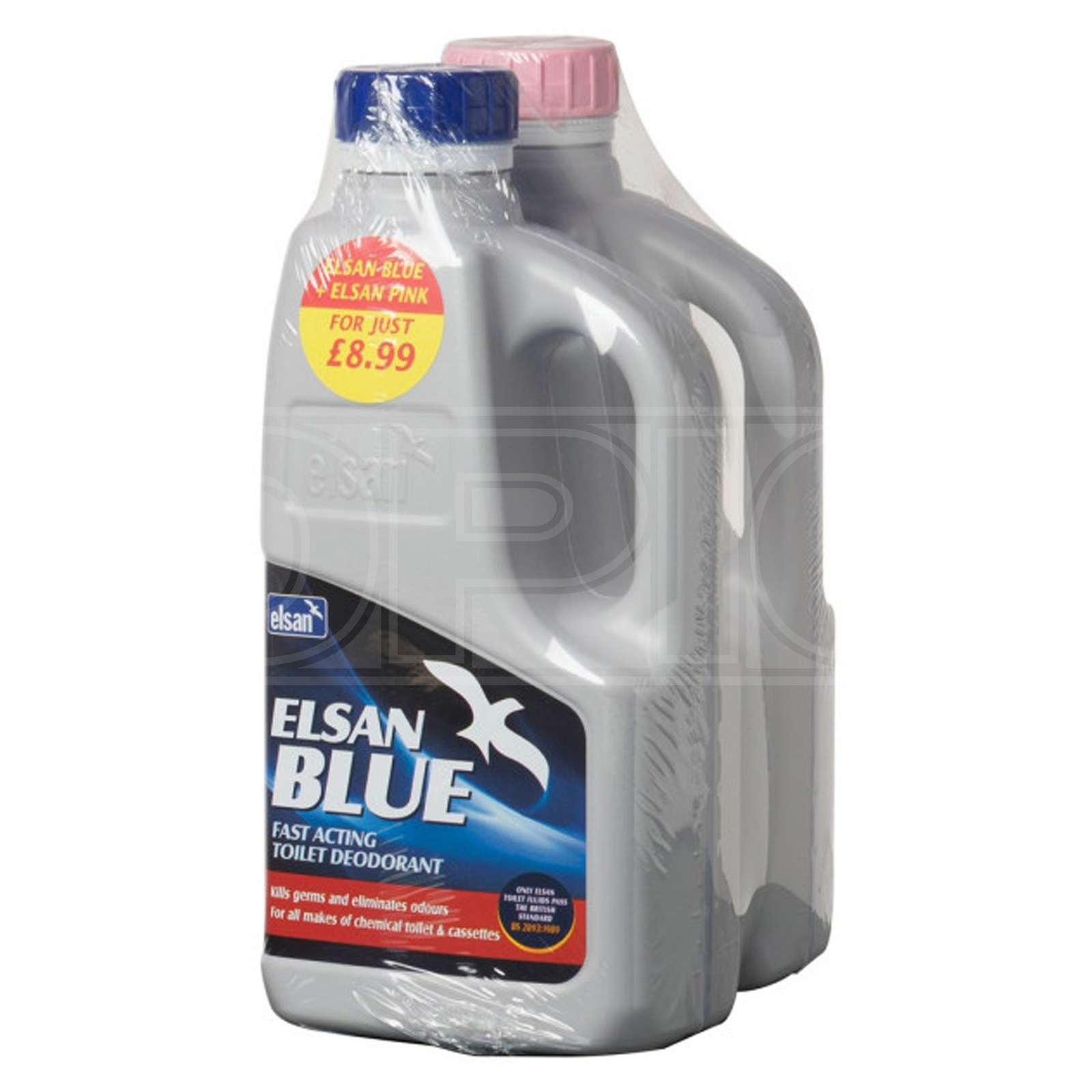 ELSAN Blue and Pink Toilet Fluid 1Litre Twin pack BP01 Caravan And Camping New - Image 4