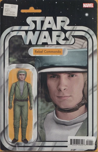 STAR WARS #22 (CHRISTOPHER "ACTION FIGURE" VARIANT)(2022)  ~ Marvel Comics