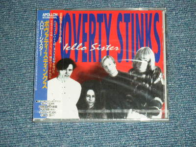 POVERTY STINKS Japan 1994 PROMO Brand New Sealed CD+Obi HELLO