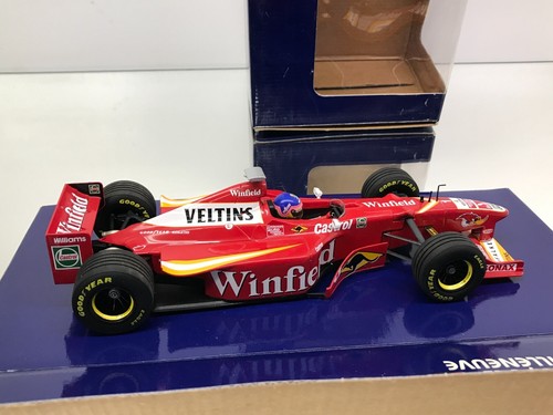 MINICHAMPS 980001 WILLIAMS FW20 F1 1998 #1 VILLENEUVE WINFIELD -1:18-GOOD IN BOX - Imagen 7 de 8