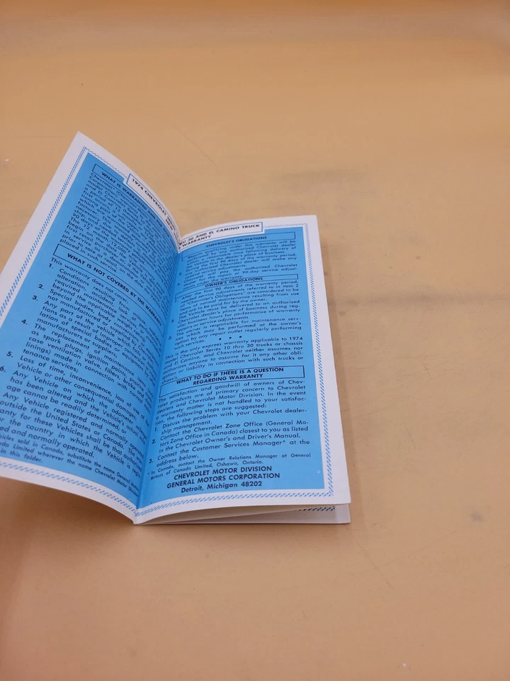 Chevrolet Truck Series 10-30 El Camino 1974 vehículo nuevo garantía política del propietario Foto 4 de 4