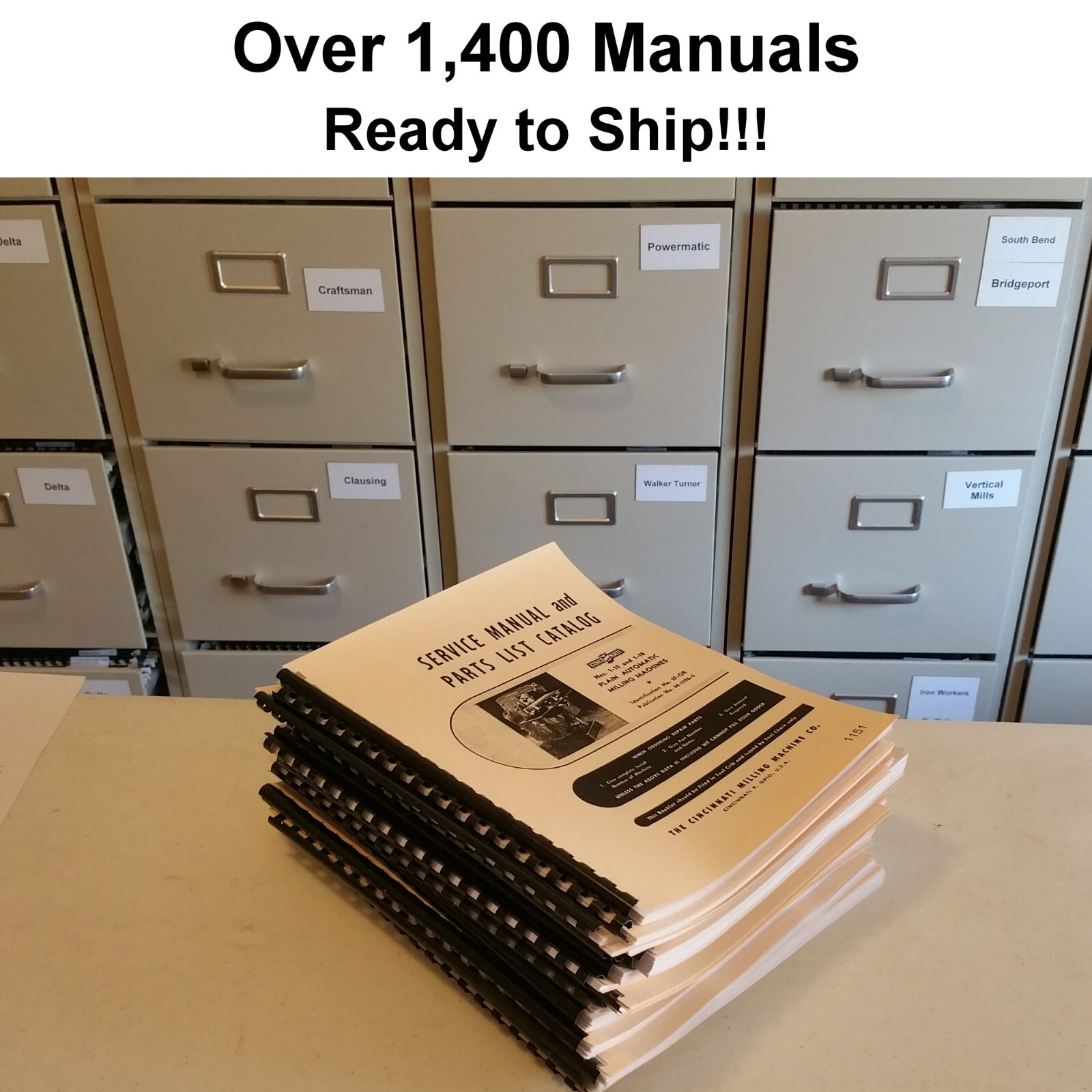 DI-ACRO No. 2 Power Notcher Operator Instructions Service Parts Manual 1555