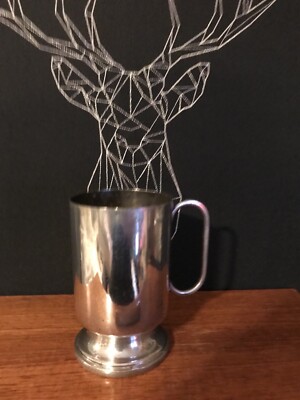 E.Hartmann Hotelsilber Tasse Krug Art Deco ST1