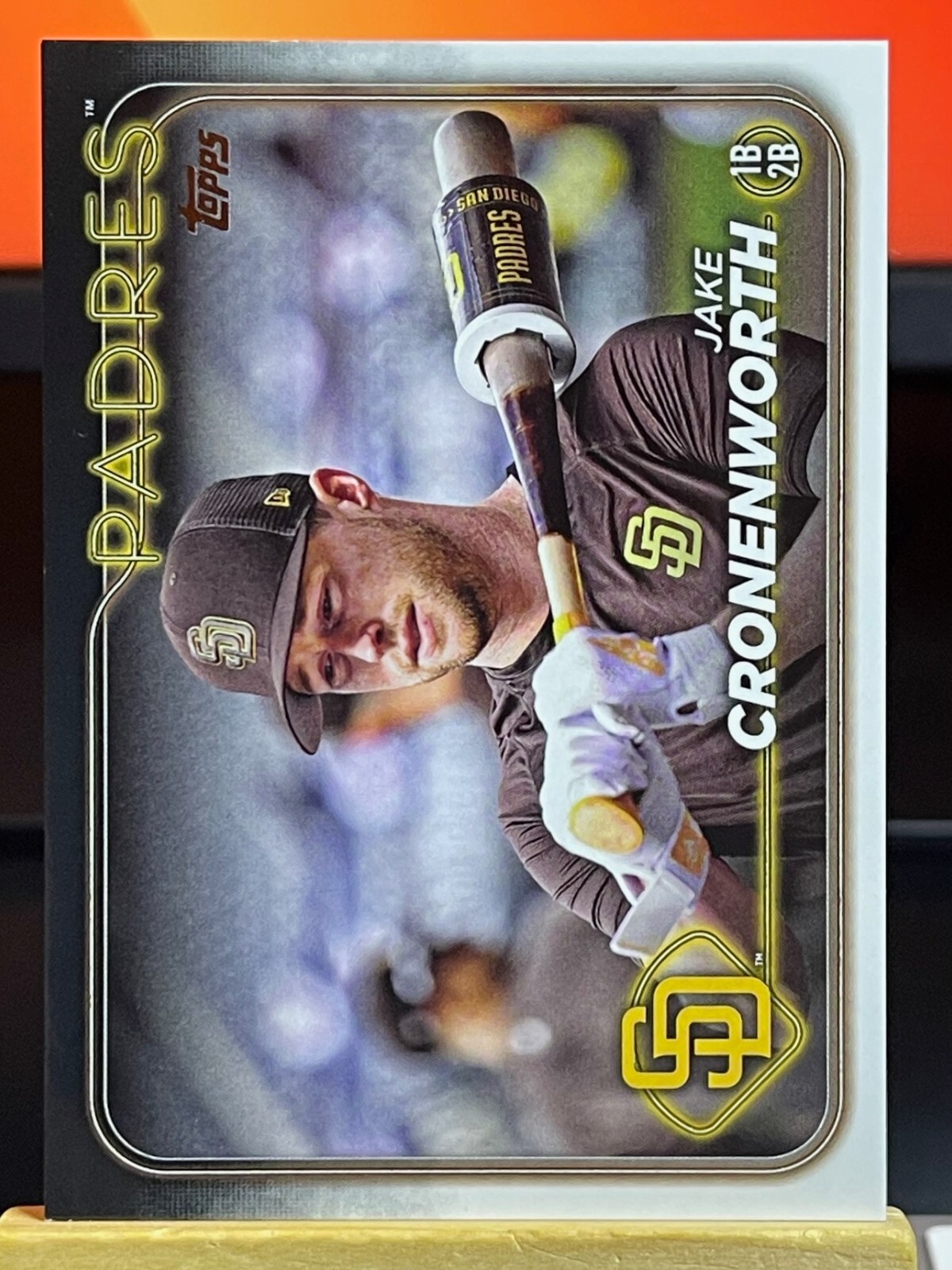JAKE CRONENWORTH âš¾ 2024 Topps Baseball Series 1 GOLDEN MIRROR Variation #237 SSP
