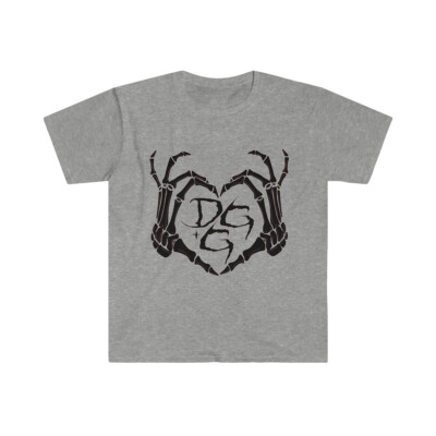 Bone Heart- DGG- Unisex Softstyle T-Shirt
