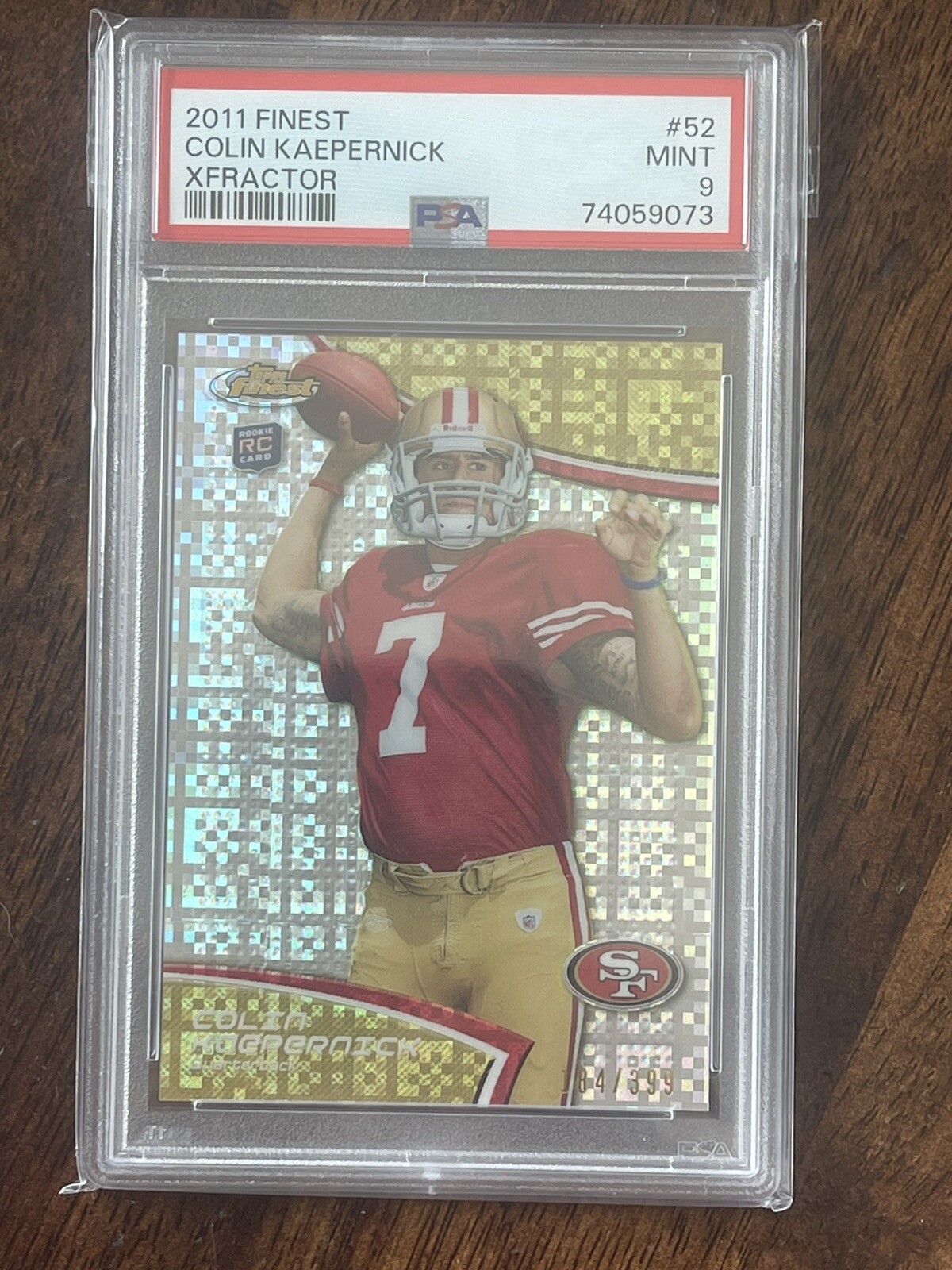 Colin Kaepernick Finest #52 Xfractor