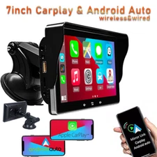 7 inch Android Auto Car Radio Stereo Universal IPS Touchscreen CarPlay Portable