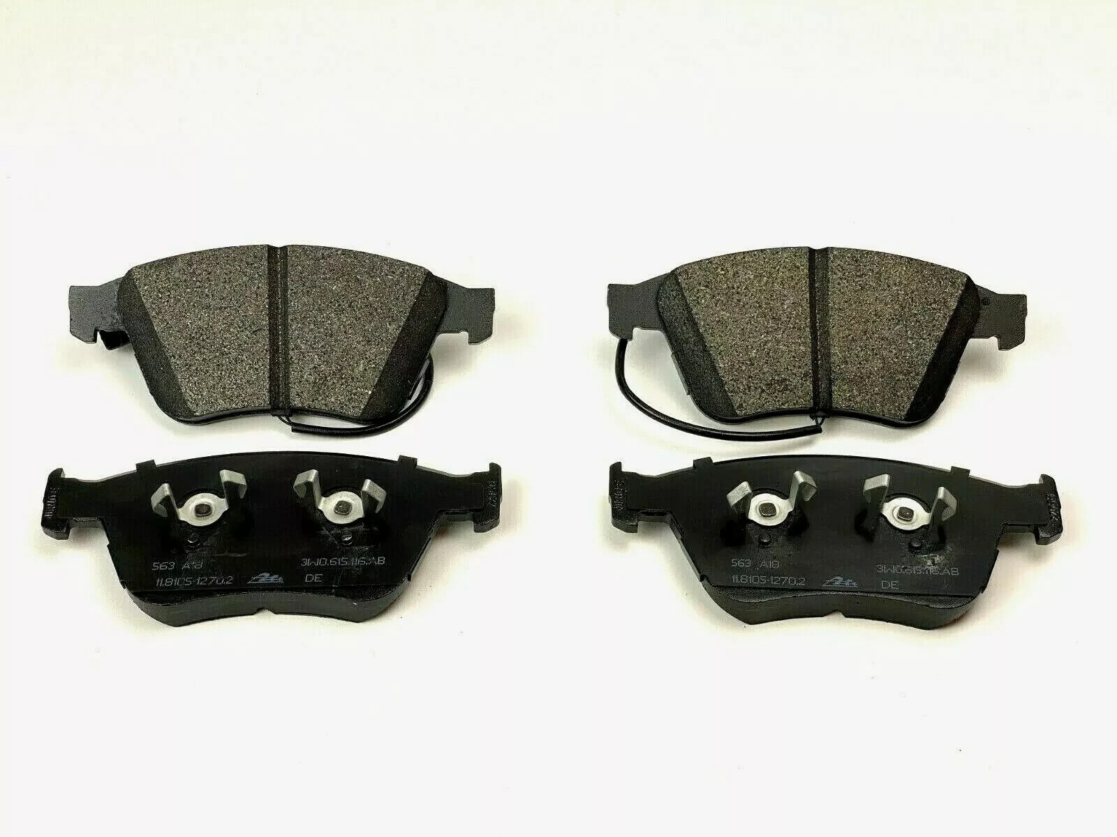 Bentley Continental Gt Gtc & Flying Spur Front Brake Pads - Aftermarket