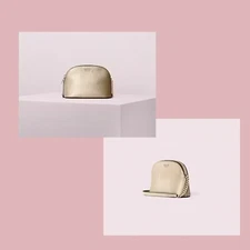 Kate Spade New York Small Dome Crossbody - Sylvia - Pale Gold NWT - Perfect New