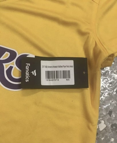 Lonzo Ball Los Angeles Lakers Fanatics Jersey Women’s 2XL New With Tags - Picture 6 of 6
