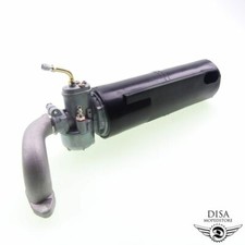 Tuning Luftfilter Ansaugstutzen /-Gummi Vergaser 17mm Set für Kreidler RMC