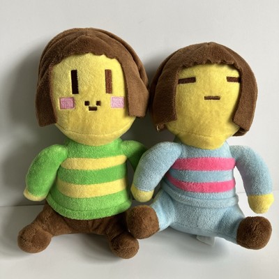 Undertale Plush Set UNOFFICIAL Frisk & Chara (aka Fallen Humans)