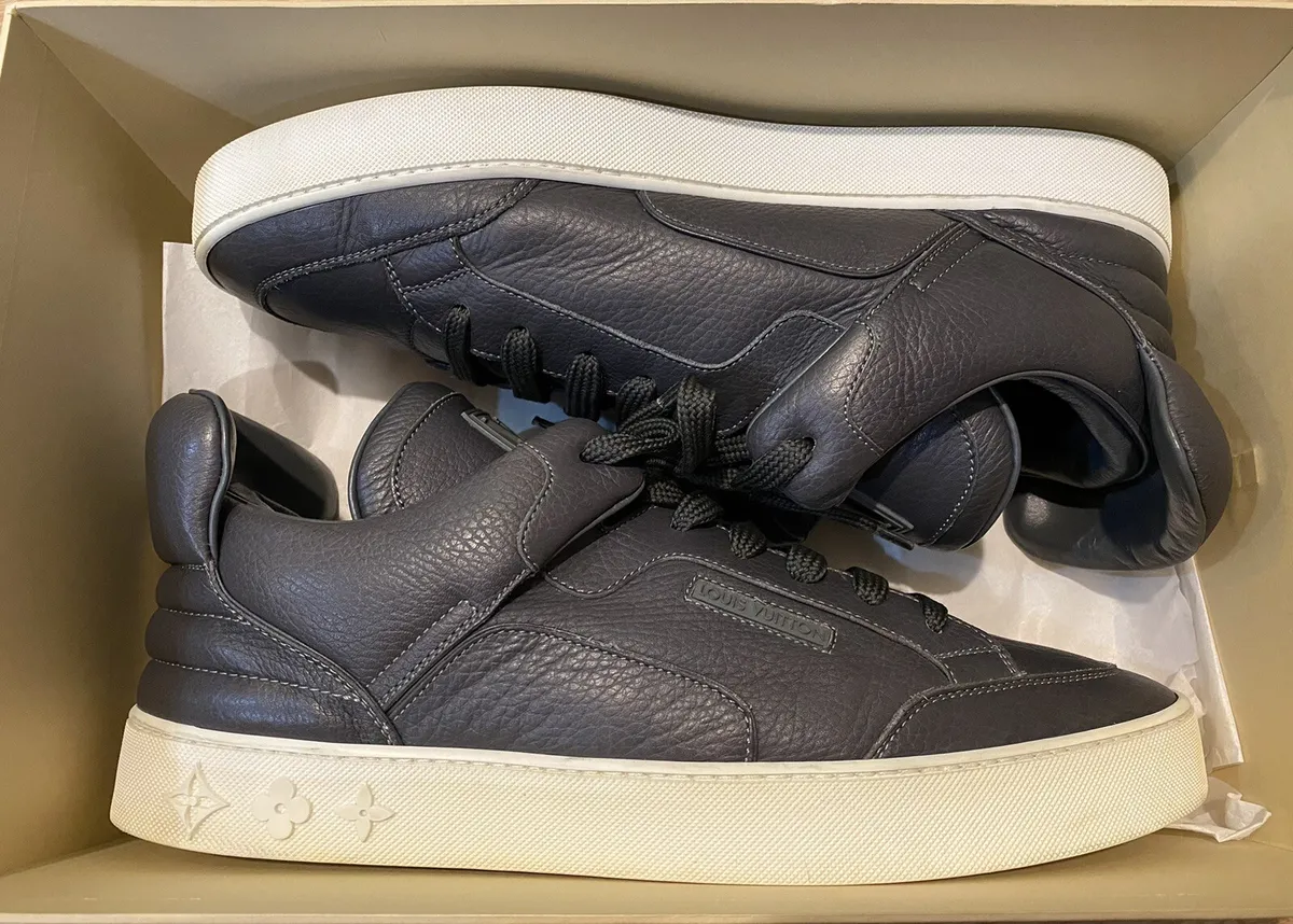 2009 Louis Vuitton x Kanye West Anthracite Dons Sneakers LV