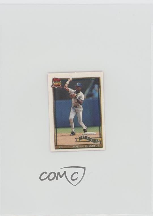 1991 Topps Micro Harold Reynolds #260 0l2