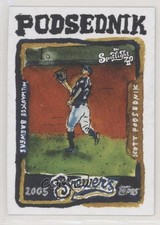 2022 Topps Spotlight 70 II By Andy Friedman Stamp 48/70 Scott Podsednik #52 0j81